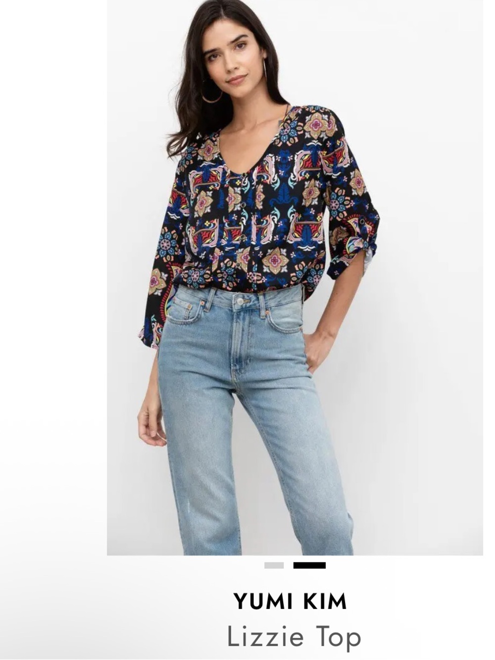 NWT Yumi Kim Lizzie Mandala top